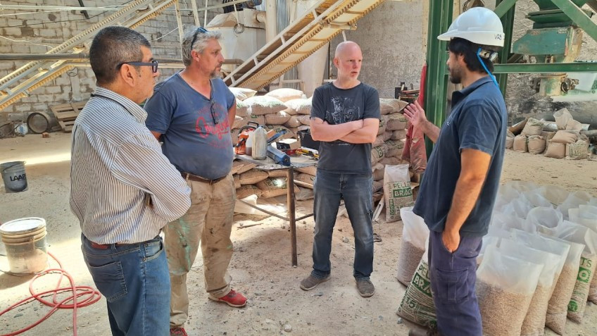 Brago inició el proceso parar certificar la calidad IRAM de sus pellets